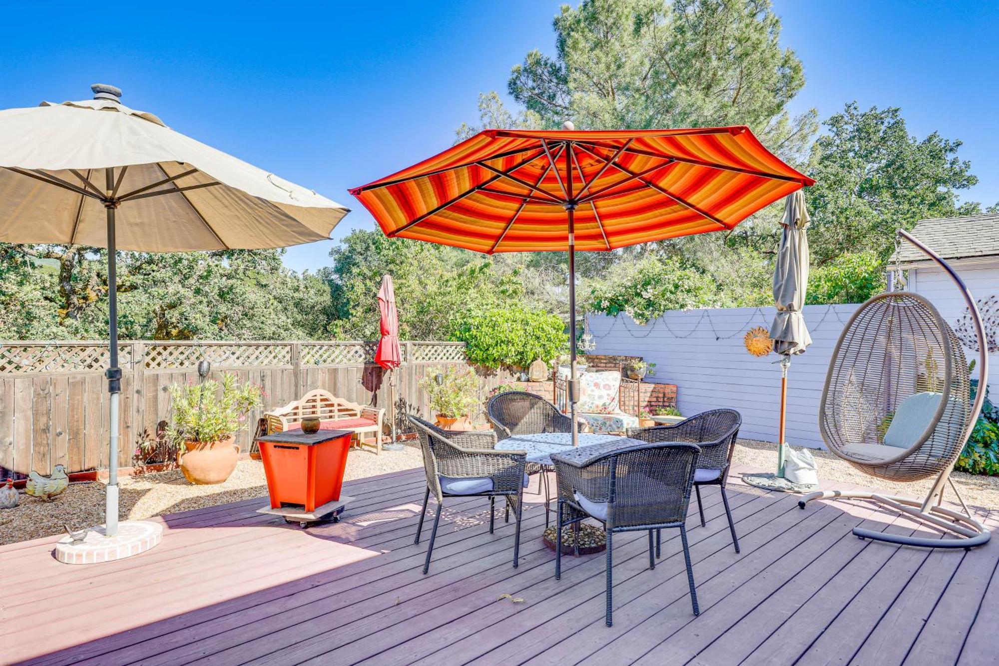 Romantic Casita With Garden And Deck 2 Miles To Plaza! Sonoma Exterior foto