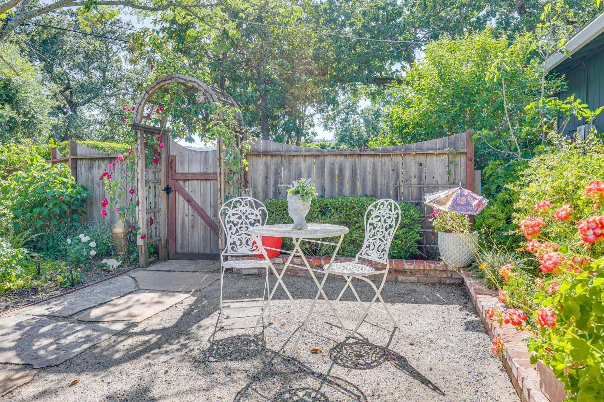 Romantic Casita With Garden And Deck 2 Miles To Plaza! Sonoma Exterior foto