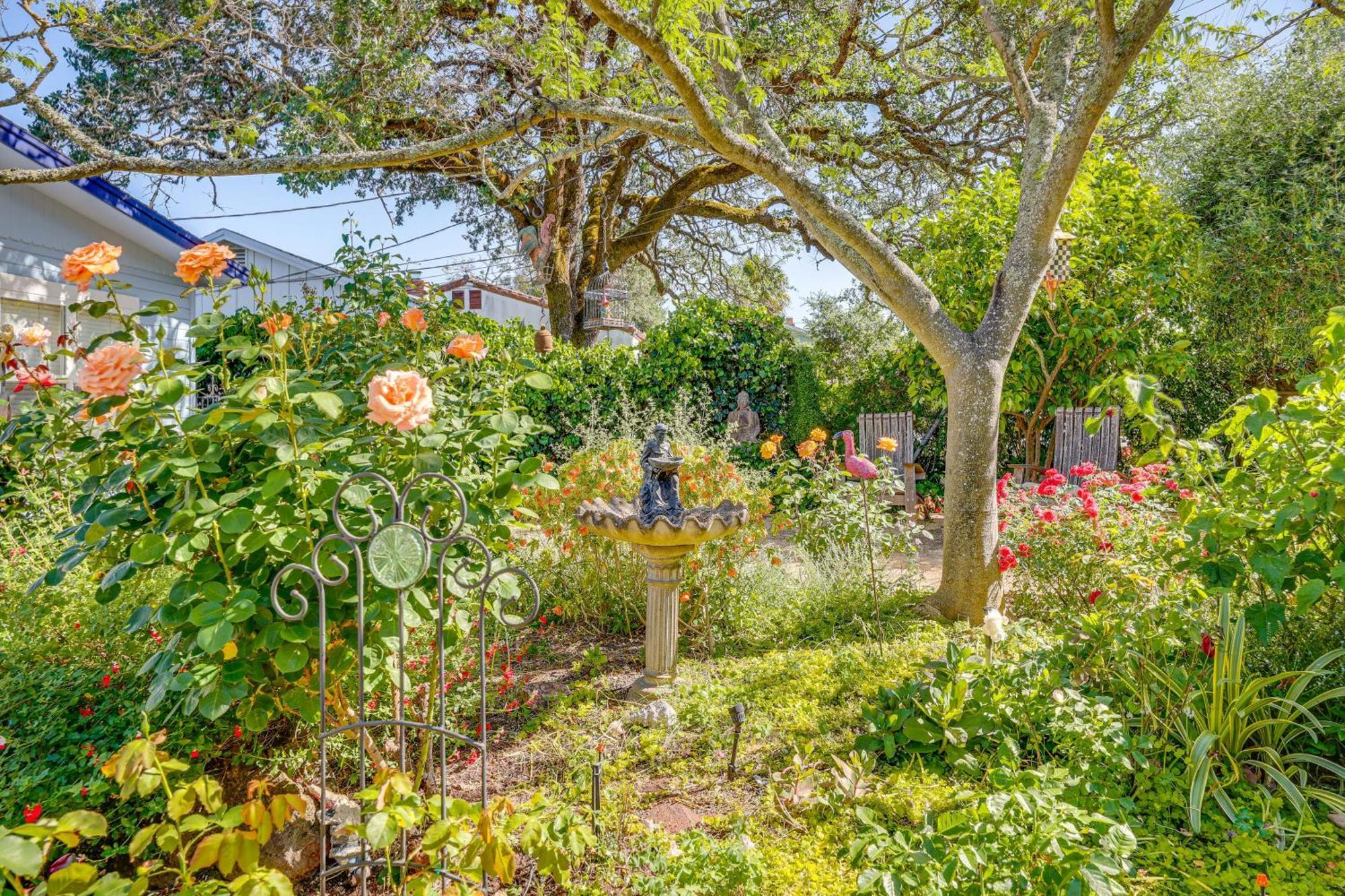 Romantic Casita With Garden And Deck 2 Miles To Plaza! Sonoma Exterior foto